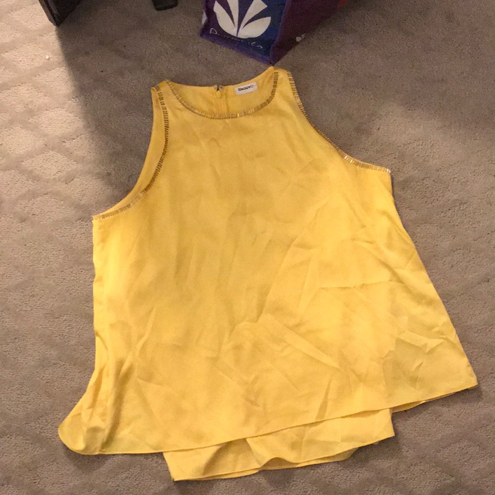 Yellow blouse